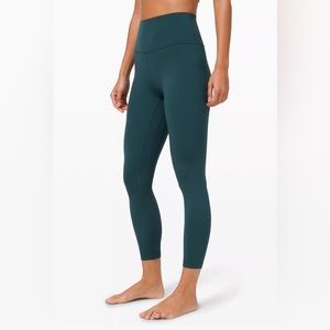 Lululemon align 25” leggings yoga pants size:2 submarine